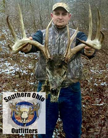 Deer skull found tangled up in fenching