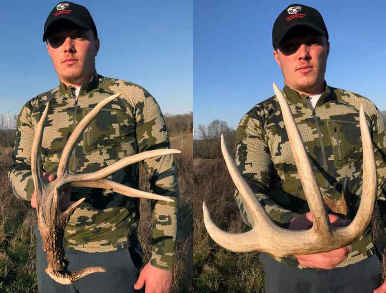 Shed Deer Antlers from Southern Ohio Outfitters